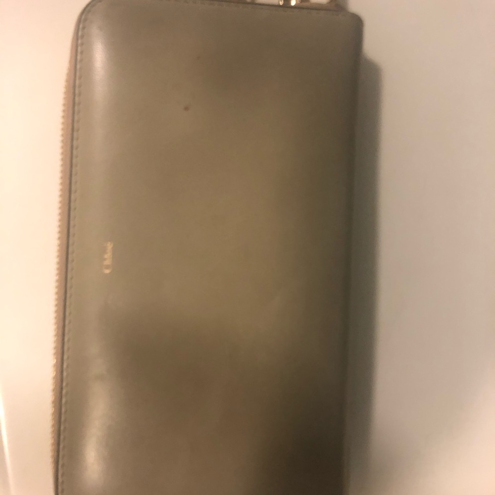 Chloe Women’s long wallet in black and tan - Picture 4 of 6